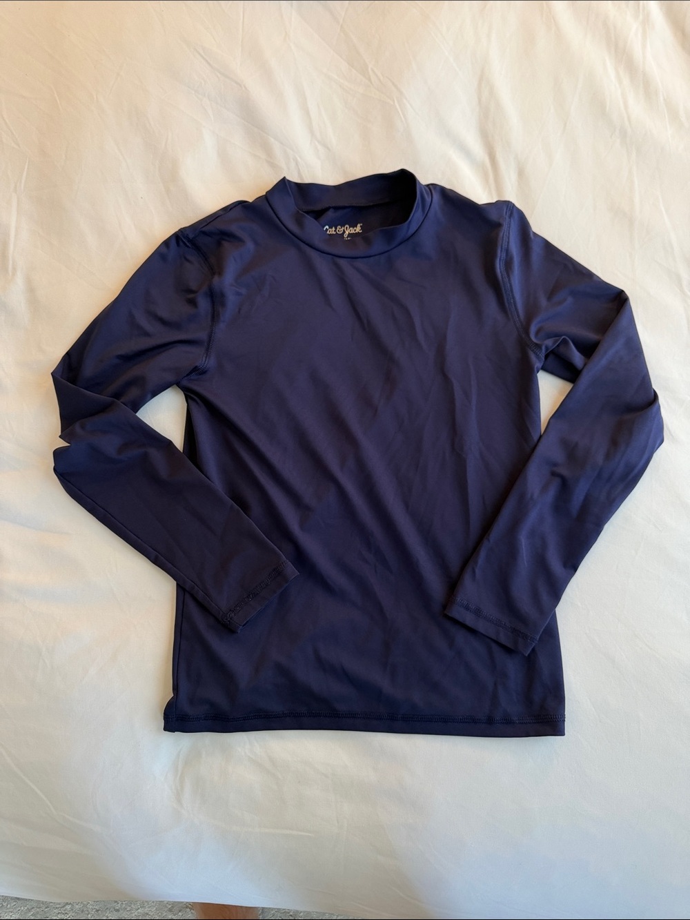 Cat & Jack Navy Long-Sleeve Swim Shirt
